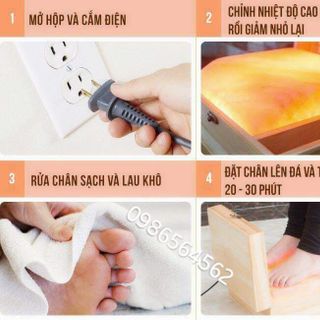 Đặt chân đá muối himalaya - giá sỉ​ giá tốt