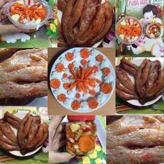 Khô Cá Lóc nhà Làm-Bảo Đảm Không Tẩm Ướp