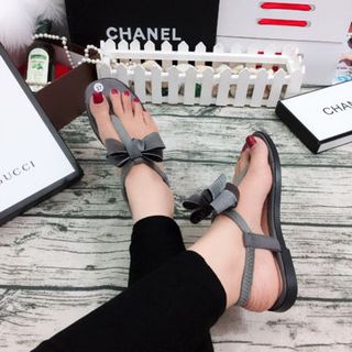 giay sandal nơ