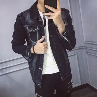 áo khoác jeans QC