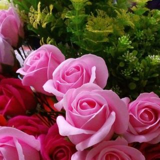 đầu bông hồng sáp thơm