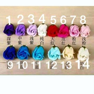 đầu bông hồng sáp 3 lớp