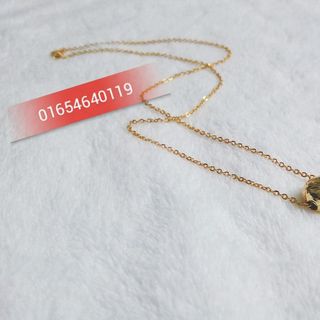 Dây chuyền xỏ bi mạ vàng