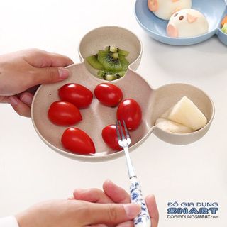 BÁT ĂN DẶM CHO BÉ HÌNH CHUỘT MICKEY