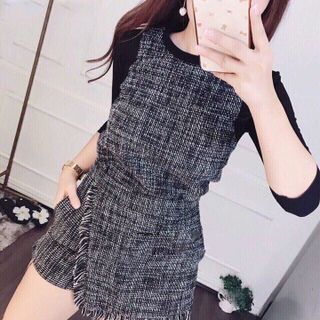 Set áo quần váy bố