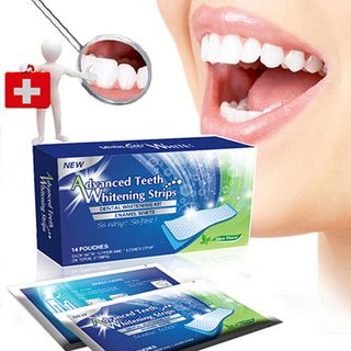 Miếng Dán Trắng Trắng Advanced Whitening Strips