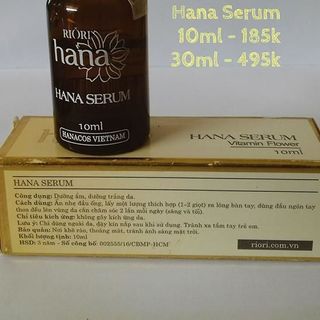 Hana serum RIORI - tuyển Chi nhánh và sỉ toàn quốc