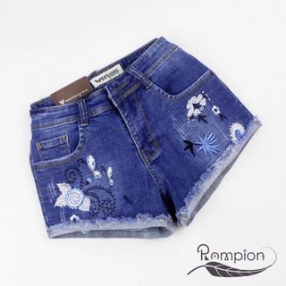 Short jean thêu ĐẠI CỒ giá sỉ