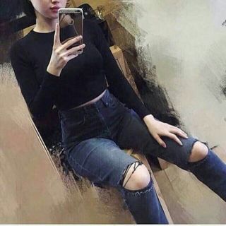 áo thun tay dài fom ôm