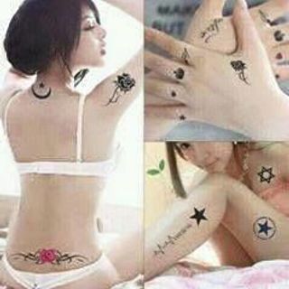 hình xăm dán chủ đề cảm xúc