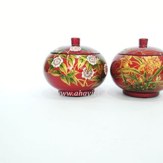 Hũ hạt dưa sơn mài
