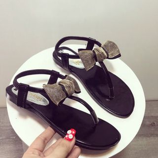 giay sandal nơ