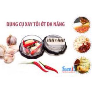 dụng cụ nghièn tỏi ớt