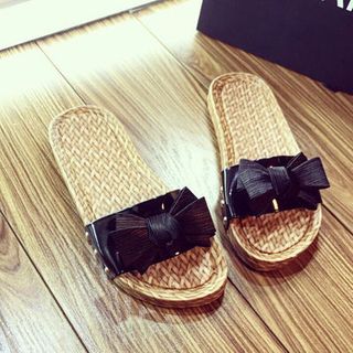 dép đế cói
