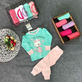 bộ tay dài cho bé gái