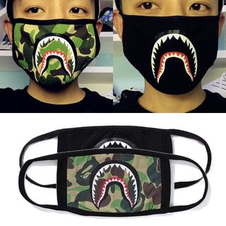 Khẩu Trang Bape Shark Cá Mập