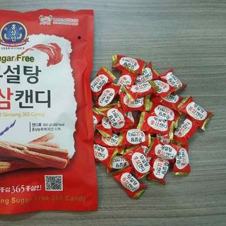 Kẹo sâm không đường Hàn Quốc 500g