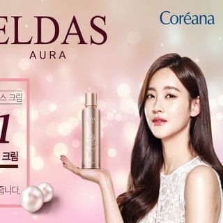 Tế bào gốc Serum Eldas Aura Shine Gold Pearl Premium Peptide Coreana Hàn Quốc