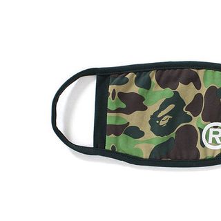 Khẩu Trang Bape Khỉ Camo Khỉ Đen Khỉ Milo - Bộ Sưu Tập A Bathing Ape