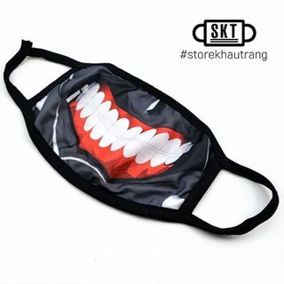 Khẩu Trang Tokyo Ghoul Ken Kaneki Không Kéo
