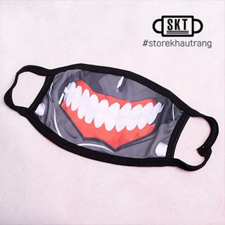 Khẩu Trang Tokyo Ghoul Ken Kaneki Không Kéo