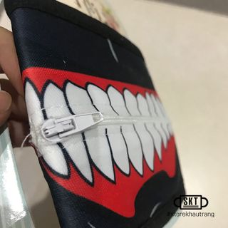 Khẩu Trang Ken Kaneki Tokyo Ghoul Có Kéo