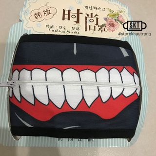 Khẩu Trang Ken Kaneki Tokyo Ghoul Có Kéo