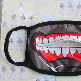 Khẩu Trang Ken Kaneki Tokyo Ghoul Có Kéo