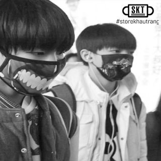 Khẩu Trang Ken Kaneki Tokyo Ghoul Có Kéo