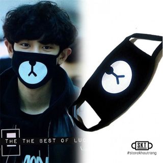 Khẩu Trang Gấu EXO Phong Cách Hàn Quốc