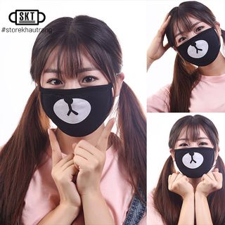 Khẩu Trang Gấu EXO Phong Cách Hàn Quốc