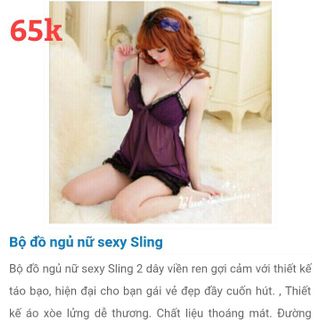 áo ngủ sexy
