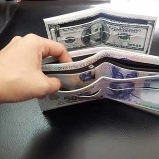 ví da nam in hình tiền