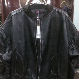 áo khoác bomber da