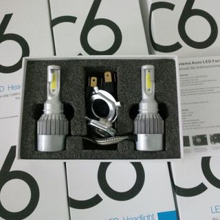 Bộ 2 đèn led C6- 6000k