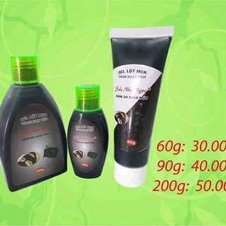 gel lột mụn than hoạt tính SNN