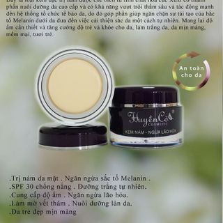 Kem Nám - Ngừa lão hóa