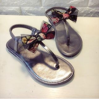 giay sandal nơ xinh