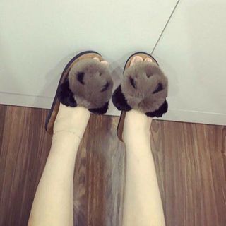 dép gấu đế cao câp