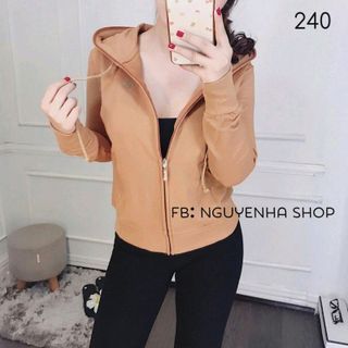 Áo khoác da cá xỏ ngón