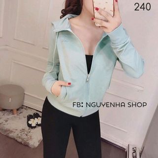 Áo khoác da cá xỏ ngón