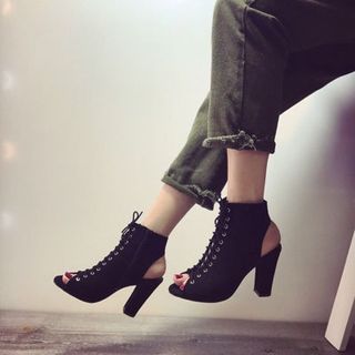 giày bot got vuông cao câp giá sỉ