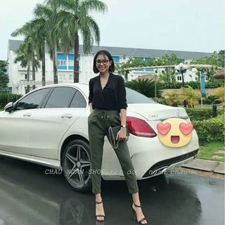 Quần baggy lật lai