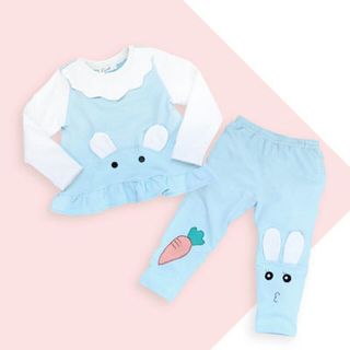 SET BÉ GÁI CON THỎ