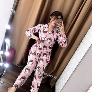 pijama quảng châu mềm mịn