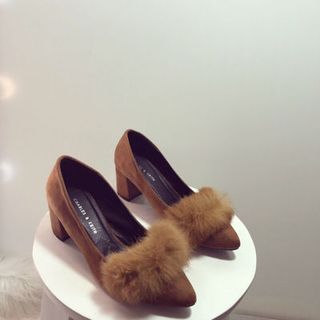 giày got vuông bông