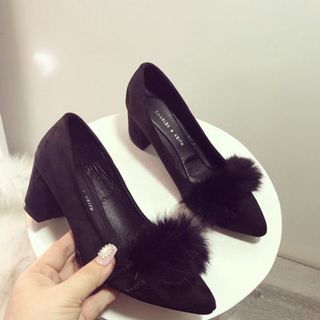 giày got vuông bông