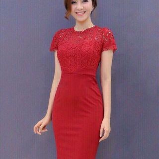 Đầm cát hàn phối ren có dây kéo