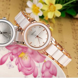 Đồng hồ nữ thời trang màu sắc sang trọng nữ tính mẫu Hàn mới