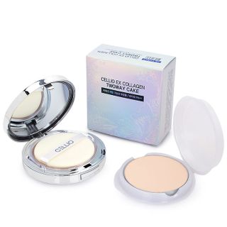 Phấn Nén Cellio Ex Collagen SPF 30 - Trắng